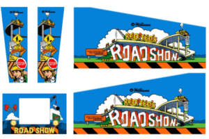 Road Show Cabinet Decals