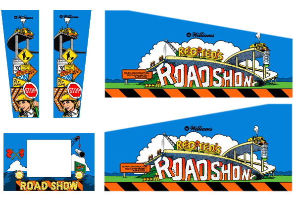 Road Show Cabinet Decals - Image 1