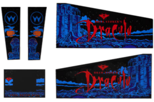 Dracula Cabinet Decals (Next Gen)