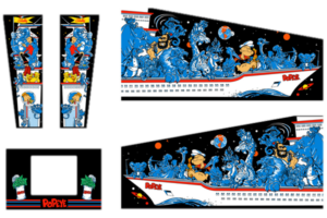 Popeye Cabinet Decals (Next Gen)