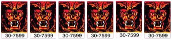 Algar Target Decal Set Laminated - Image 1