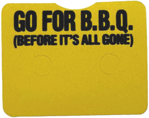 Elvira and the Party Monsters BBQ Decal