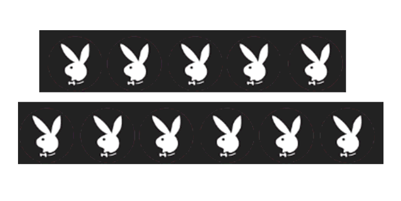 Playboy 35th Anniversary Target Decals - Image 1