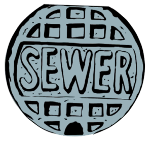 Teenage Mutant Ninja Turtles Sewer Manhole Decal