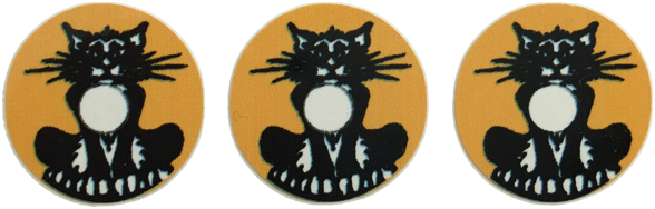 Bad Cats/Cyclone Target Decals - Image 1