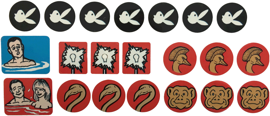 Playboy 35th Anniversary Target/Spinner Decals - Image 1