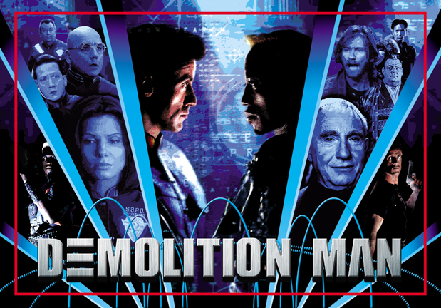 Demolition Man Alternate Translite - Image 1