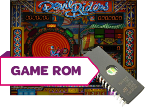 Devil Riders CPU Game Rom Set