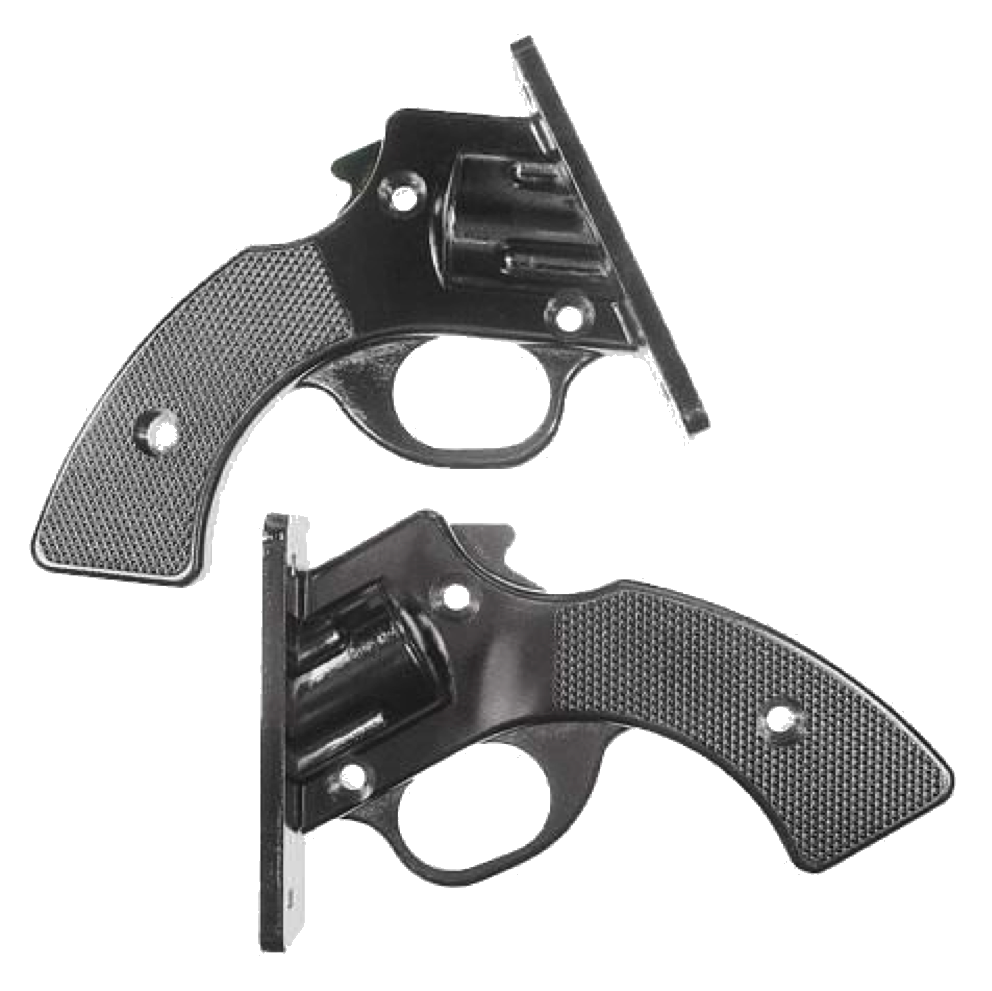 Indiana Jones/Dirty Harry Gun handle left and right side set - Image 1