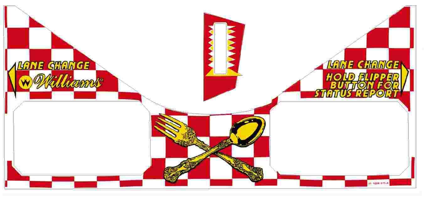 Diner Apron Decal Set - Image 1