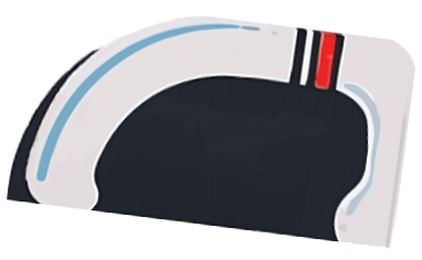 Diner Mug Handle Decal - Image 1