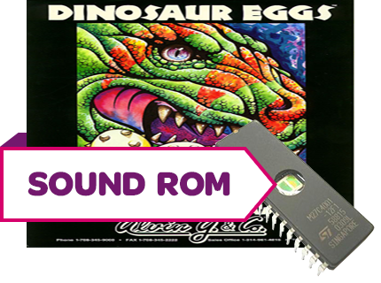 Dinosaur Eggs Sound Rom 072.R02 - Image 1