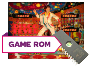 Disco Fever CPU Game Rom