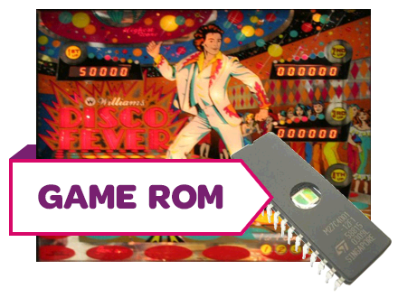 Disco Fever CPU Game Rom - Image 1