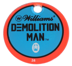 Demolition Man Promo Plastic Keyfob