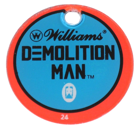 Demolition Man Promo Plastic Keyfob - Image 1