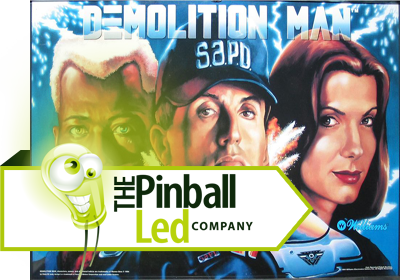 Demolition Man UltiFlux Playfield LED Set - Image 1