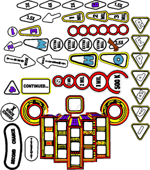 Dr Who Insert Decals