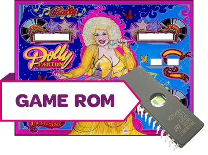 Dolly Parton CPU Game Rom Set - Image 1