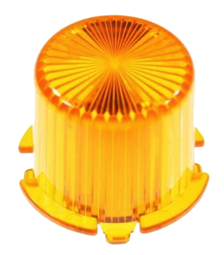 Dome Flash Lamp Orange - Image 1