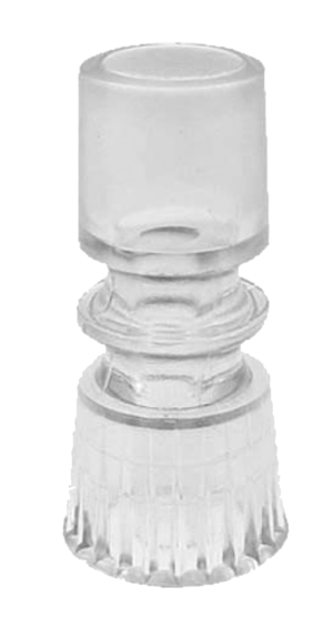 Star Post Double Clear 1-1/2"