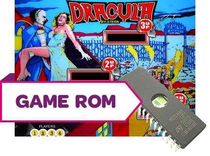 Dracula CPU Game Rom Set - Image 1