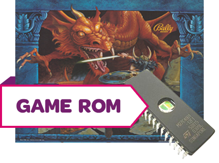 Dungeons & Dragons CPU Game Rom Set - Image 1