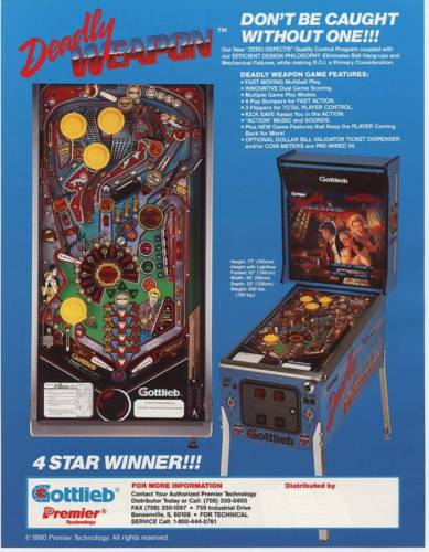 Deadly Weapon Flyer - Image 2