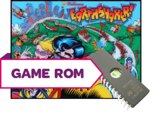 Earthshaker CPU Game Rom