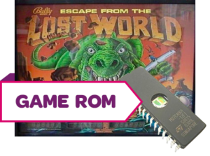 Escape from the Lost World CPU Game Rom Set