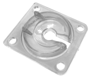 Transparent Eject Hole Plastic
