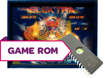 Elektra CPU Game Rom Set - Image 1