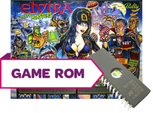 Elvira and the Party Monsters CPU Game Rom