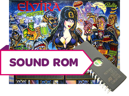 Elvira and the Party Monsters Sound Rom U20 - Image 1