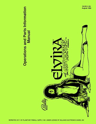 Elvira and the Party Monsters Manual - Image 1