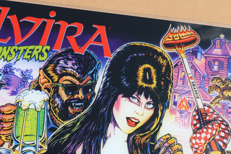 Elvira and the Party Monsters Backglass - Image 6