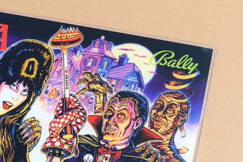 Elvira and the Party Monsters Backglass - Image 2