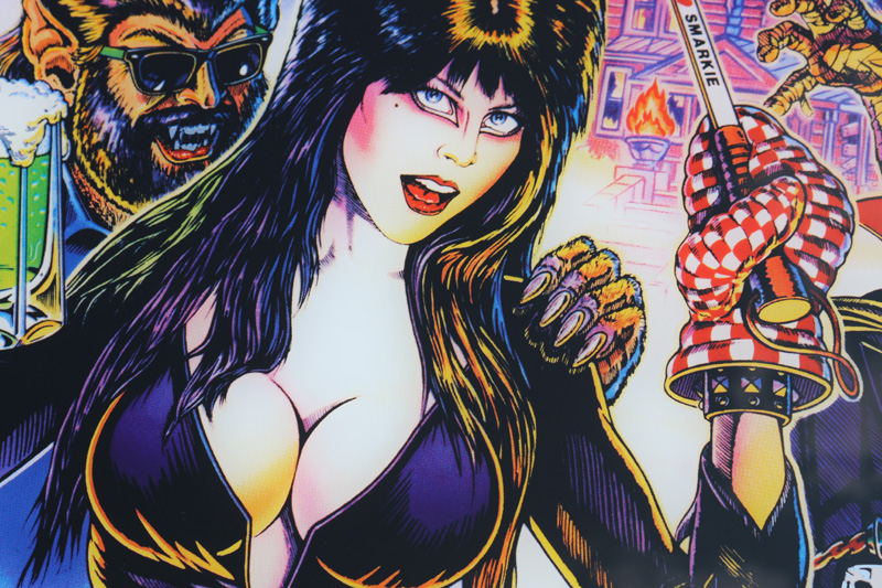 Elvira and the Party Monsters Backglass - Image 7