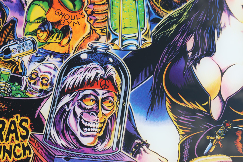 Elvira and the Party Monsters Backglass - Image 10