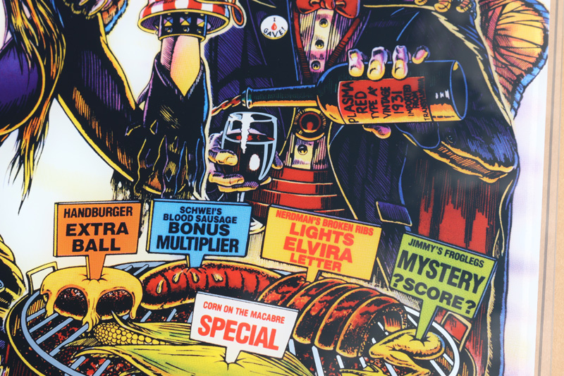 Elvira and the Party Monsters Backglass - Image 8