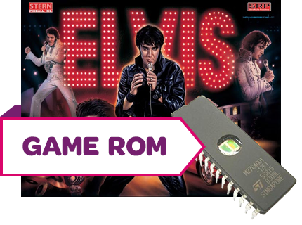 Elvis Game/Display Rom Set (Spain) - Image 1