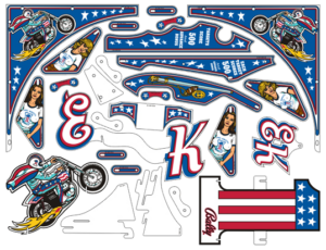 Evel Knieval Plastic Set