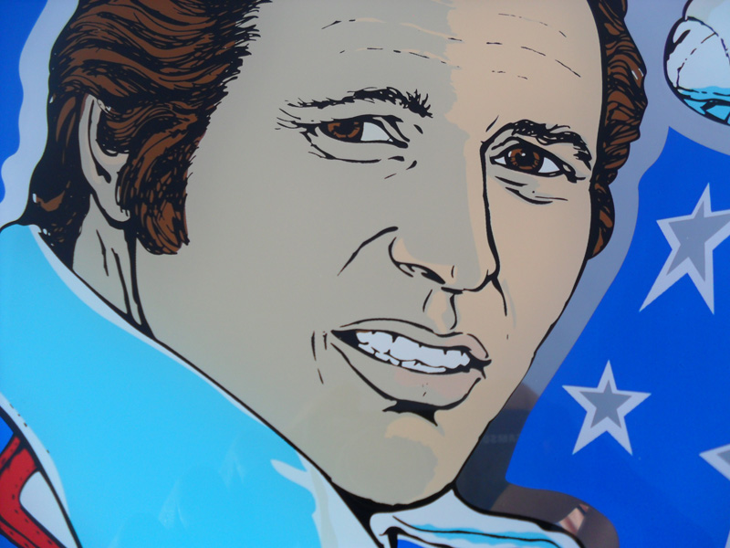 Evel Knievel Backglass - Image 8