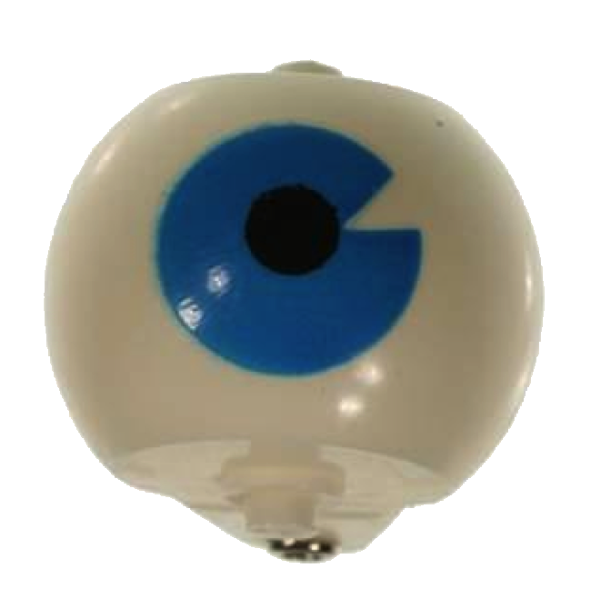 Road Show and Funhouse Eyeball Blue Translucent WHITE - Image 1