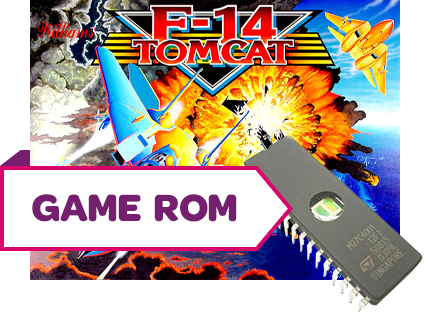 F-14 Tomcat CPU Game Rom (Prototype) - Image 1
