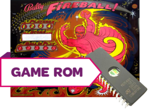Fireball II CPU Game Rom Set