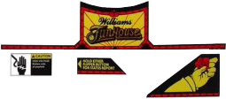 Funhouse Apron Decal Set