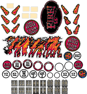 Fire! Insert Decals