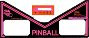 Fireball II Apron Decal Set