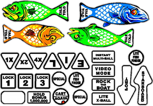 Fish Tales Insert Decals